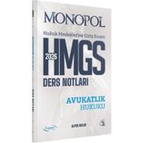 Monopol Yayınları Hmgs Avukatlık Hukuku Ders Notları 3. Baskı
