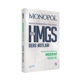 Monopol Yayınları Hmgs Medeni Hukuk Ders Notları 3. Baskı 2026