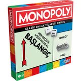 Monopoly Klasik Emlak Ticareti Oyunu 8 Yaş ve Üzeri Eğlenceli Aile Oyunu
