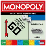 Monopoly Masa Oyunu | Depolama Tepsisi ve Daha Büyük Jetonlu Klasik Oyun | 8+ Yaş | 2 ila 6 Oyuncu | Çocuklar ve Yetişkinler için Aile Oyunları | Çocuk Hediyeleri