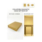 MonoRigidBox Katlanabilir Mıknatıslı Hediye Kutusu Premium Mukavva Sunum ve Saklama Kutusu Orta 278 x 239 x 55mm