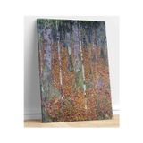 MonoStella Gustav Klimt Birch Forest Kanvas Tablo