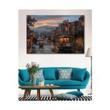 MonoStella Istanbul Manzara Resimleri Duvar Dekorasyon Kanvas Tablo 50x70