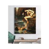 MonoStella John William Waterhouse The Siren Kanvas Tablo