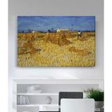 MonoStella Vincent Van Gogh-Buğday Tarlası Kanvas Tablo - 70 x 100 cm - Renkli