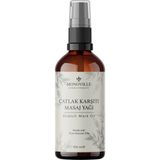 Monoville Çatlak Karşıtı Masaj Yağı 100 ml Cam Şişede %100 Doğal (Stretch Mark Oil)