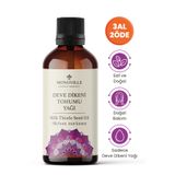 Monoville Deve Dikeni Tohumu Yağı 100 ml Saf ve Doğal (Milk Thistle Seed Oil)