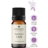 Monoville Paçuli Uçucu Yağı 10 ml Saf ve Doğal (Patchoul Essential Oil)
