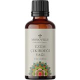 Monoville Üzüm Çekirdeği Yağı 30 ml%100 Saf ve Doğal (Grape Seed Oil)