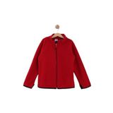 Monox Çocuk Unisex Parmak Geçmeli Polar Ceket - 7 - 8 Yaş - Kırmızı