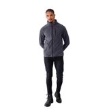 Monox Erkek Biyeli Fermuarlı Spor Polar Ceket, Füme, L