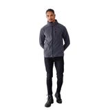 Monox Erkek Biyeli Fermuarlı Spor Polar Ceket, Füme, M