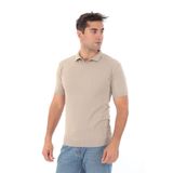 Monox Erkek Polo Yaka Spor Yazlık Triko Tişort Vizon M