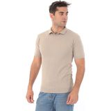 Monox Erkek Polo Yaka Spor Yazlık Triko Tişort - Vizon