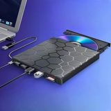 Monozone Harici Cd Dvd Yazıcı Okuyucu Usb 3.0 Typec 8İ 1 Arada Çoklayıcı Hub Sd/Tf Kart Destekli
