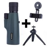 Monozone Hd Teleskop Monoküler El Dürbünü 10-30X50 Zoom Tripot Telefon Tutuculu Avcılık Kamp Tek Göz