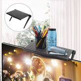 Monozone Monitor Tv Üstü Raf Stand Portatif Katlanabilir Düzenleyici Raf Telefon Standı Tv Askı Aparatı