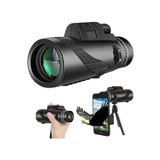 Monozone Tek Göz Dürbün HD Zoom Teleskop Tripot Telefon Kamera El Dürbünü 80x Monoküler Taşınabilir