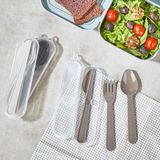 Mons 12 Adet Plastik Bıçak Qlux Bpa Içermez Bıçak Kamp Okul Piknik Parti Bıçak L-00918 - Gri - 1 Paket