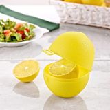 Mons 2 Adet Limon Saklama Kabı Qlux Ideas Bpa Içermez Saklamakabı L-00395 - Sarı