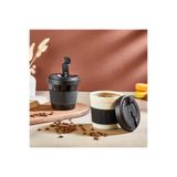 Mons 450 ml Kahve Bardağı Qlux Bpa İçermez Kahve Bardağı Kapaklı Kamp Seyahat Oto Kahve Bardağı L-00985