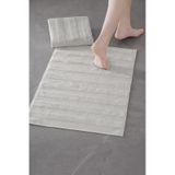 Mons Bathmat 202 - Yeni Trend, 50x75cm. 2ad. Premium Ayak Havlusu / Banyo Paspas Seti