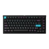 MONSGEEK %75 Kablosuz Mekanik Klavye MG75W Midnight, 82 Tuşlu Değiştirilebilir Oyun Klavyesi Mac/Win için (Akko V3 Pro Kremalı Sarı)
