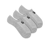 Monsieur 181902-GRY Chaussette No Show Grey Socks Gri 3'lü Unisex Çorap