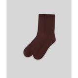 Monsieur UHH203-001 Kahverengi Chaussette Unicolor Havlu 2'li Erkek Çorap
