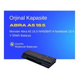 Monster Abra A5 16.5 NH50BAT-4 Notebook 15.4 V 56Wh Batarya – Orjinal Uyumlu, Yüksek Performanslı