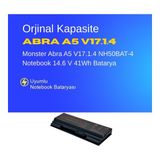 Monster Abra A5 V17.1.4 NH50BAT-4 Notebook 14.6 V 41Wh Batarya – Orjinal Uyumlu, Yüksek Performanslı
