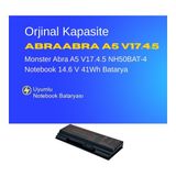 Monster Abra A5 V17.4.5 NH50BAT-4 Notebook 14.6 V 41Wh Batarya – Orjinal Uyumlu, Yüksek Performanslı