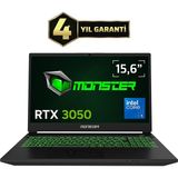 Monster Abra A5 V22.4.3 Core 5 205H 16 GB RAM 500 GB SSD RTX 3050 Windows 11 Home 15.6 inç Gaming Laptop