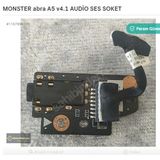 Monster Abra A5 V4.1 Audio Ses Soket