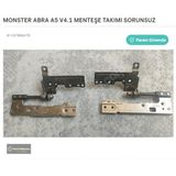 Monster Abra A5 V4.1 Menteşe Takımı Sorunsuz