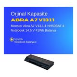 Monster Abra A7 V13.1.1 NH50BAT-4 Notebook 14.6 V 41Wh Batarya – Orjinal Uyumlu, Yüksek Performanslı