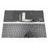 Monster Abra V13.2, V13.3 A5 V16.1, A5 V16.2 İle Uyumlu Notebook Klavye - Siyah - Tr - Işıklı Rgb