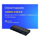 Monster Abra V16.7.2 NH50BAT-4 Notebook 14.6 V 41Wh Batarya – Orjinal Uyumlu, Yüksek Performanslı