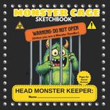 Monster Cage Sketchbook: An 8.5 x 8.5 Inch Blank Drawing Pad for Kids, Official Monster Keeper Edition.
