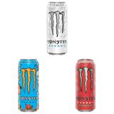 Monster Energy Enerji İçeceği Ultra & Mango Loco & Karpuz Kutu 36x500 ml
