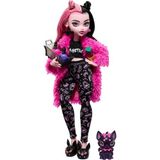 Monster High Bebek ve Pijama Partisi Aksesuarları, Draculaura Doll Pet Yarasa Sayısı Muhteşem, Creepover Partisi, HKY66