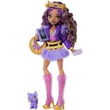 Monster High Clawdeen Kurt HPD53 JHK30 Model Bebek Mor Renkli Marvel Temalı 3+ Yaş İçin Aksesuar Seti