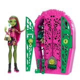 MONSTER HIGH GİZEMLİ ARKADAŞLAR™ VENUS MCFLYTRAP Bebek Monster High Gizemli Arkadaşlar Gizemli Bahçe oyun seti, Venus McFlytrap bebek, 19'dan fazla sürpriz HYT75