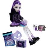Monster High Güzellik Sırları 2.Seri - Spectra | Manikür Kiti ve Vinil gibi 13 Gerçekçi Sürprizle Kutudan Çıkarma Aksesuarları Seti