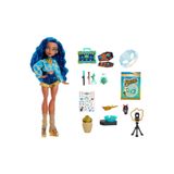 MONSTER HIGH ® GÜZELLİK SIRLARI™ CLEO DE NILE™ Bebek 13 gerçekçi aksesuarı ile JMG74