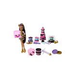 MONSTER HIGH ® HAVALI DOĞUM GÜNÜ™ CLAWDEEN WOLF™ Pasta Seti, Bebek ve 20'den fazla aksesuarı JBG78