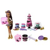 Monster High Havalı Doğum Günü Pasta Seti ve Clawdeen Wolf Bebeği JBG78