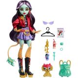 Monster High Jinafire Long HYV58 Eğlenceli Aksesuarlar ile 32,38x24,13x6,67 cm Çocuklar için Oyuncak