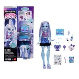 Monster High Kendini Korkutma Sırları Abbey Bominable Bebek ve Aksesuar Seti 13 Gerçekçi Sürprizler Kına, Boyama ve Tığ El Sanatları