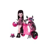 MONSTER HIGH Orjinal Monster High Vamptastic Scooter Draculaura